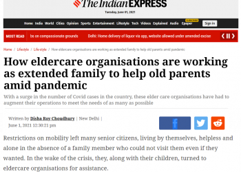 How eldercare organisations are working as extended family to help old parents amid pandemic