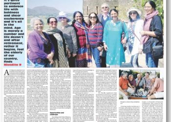 Spring in the step…