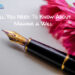 Important Information Seniors Must Know About Will-Making