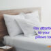 Pay attention to your pillows too