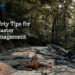 Safety Tips for Disaster Management
