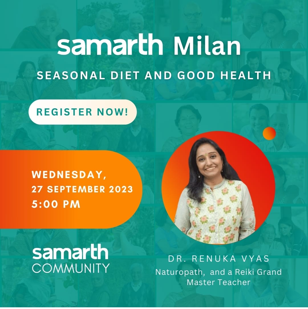 Samarth Milan: "Seasonal Diet and Good Health".